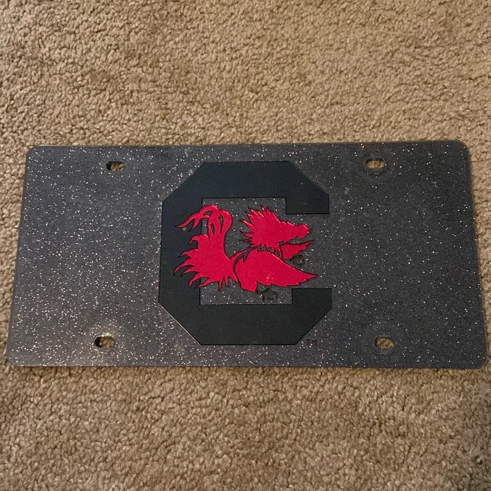 Carolina Gamecock plate